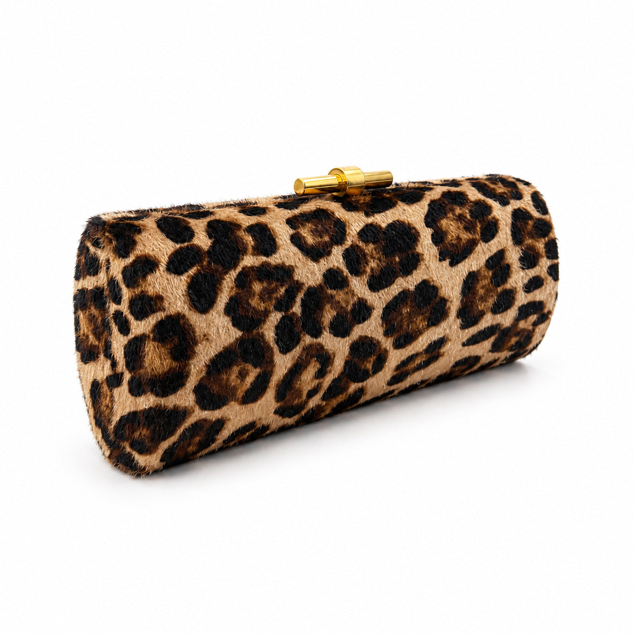 Leopard print socialite evening clutch
