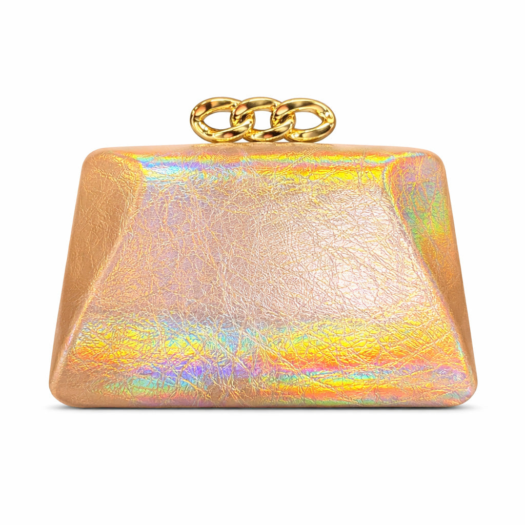 Iridescent Laser Evening Bag