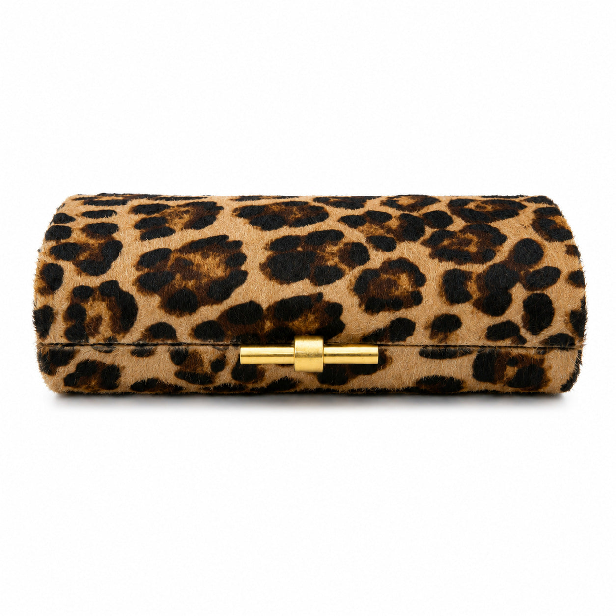Leopard print socialite evening clutch