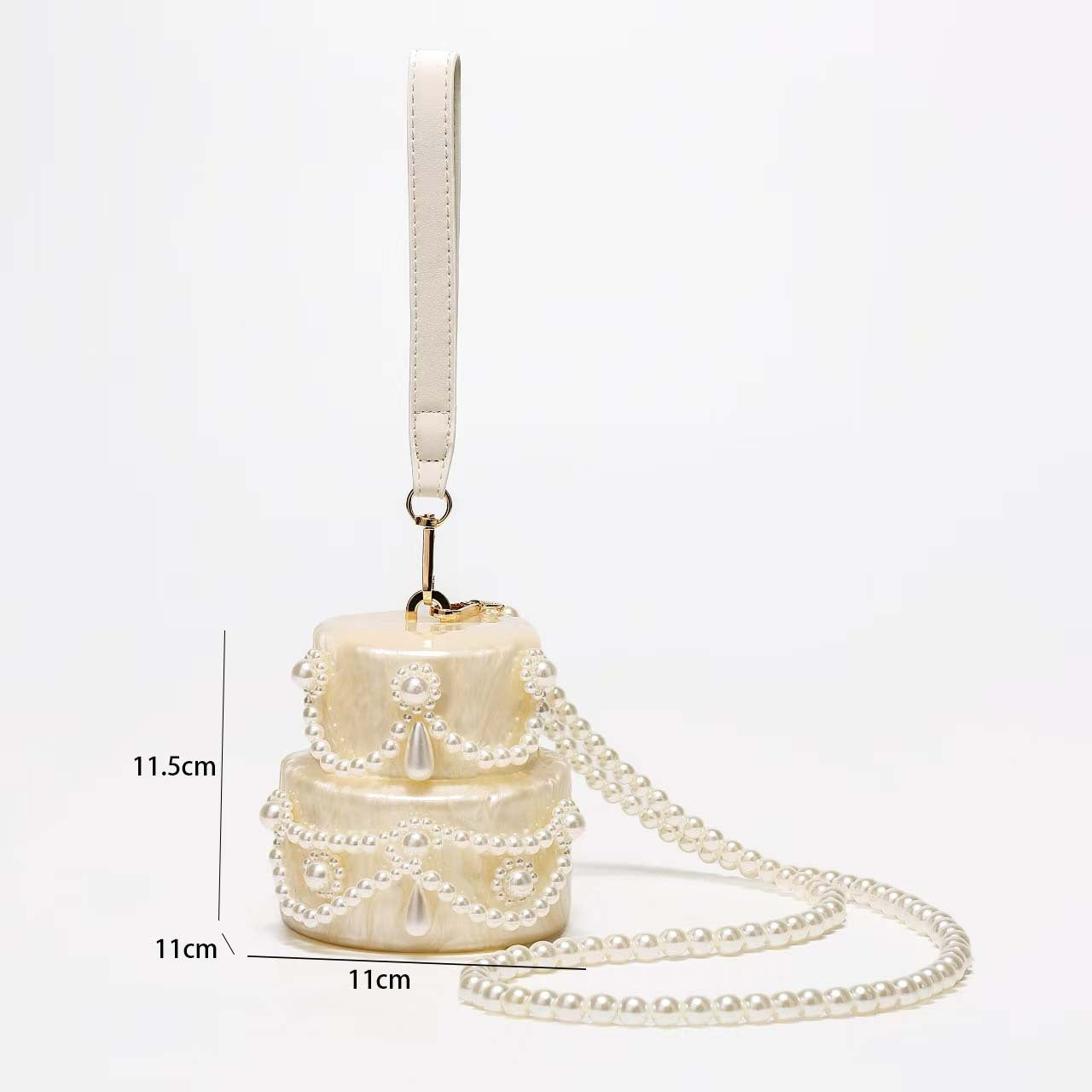 Niche cake-shaped fashion evening clutch