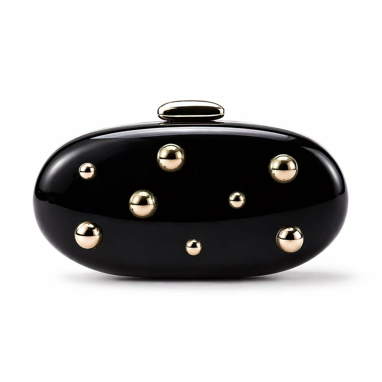 Acrylic evening bag with special-shaped shells