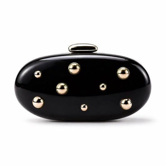 Acrylic evening bag with special-shaped shells