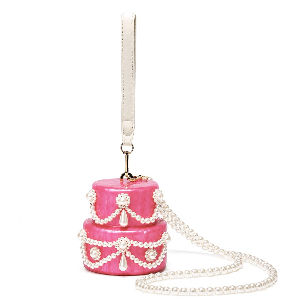 Niche cake-shaped fashion evening clutch