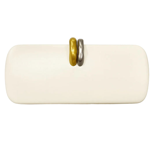 Minimalist Ivory Rectangular bag