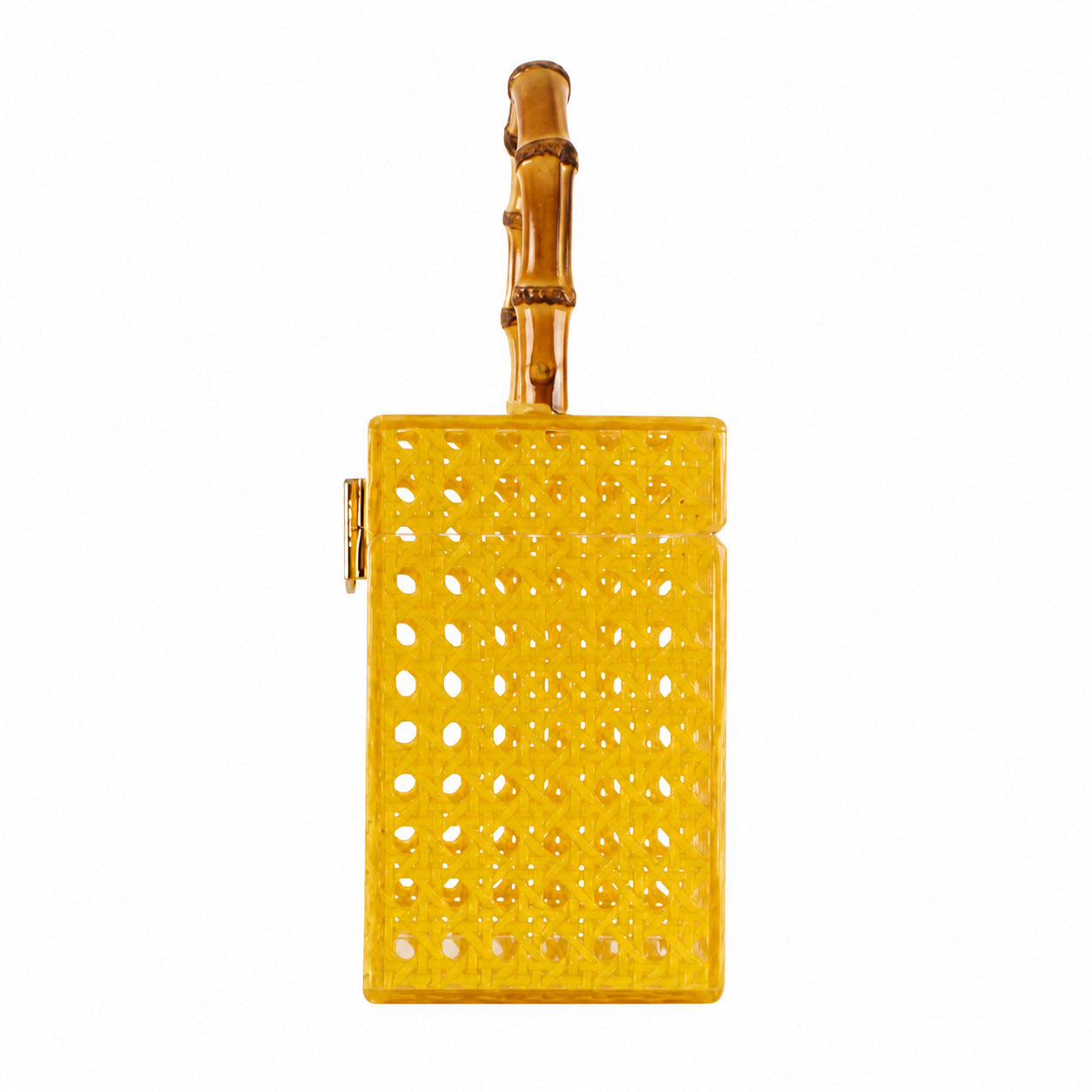 Acrylic rattan wedding crossbody bag