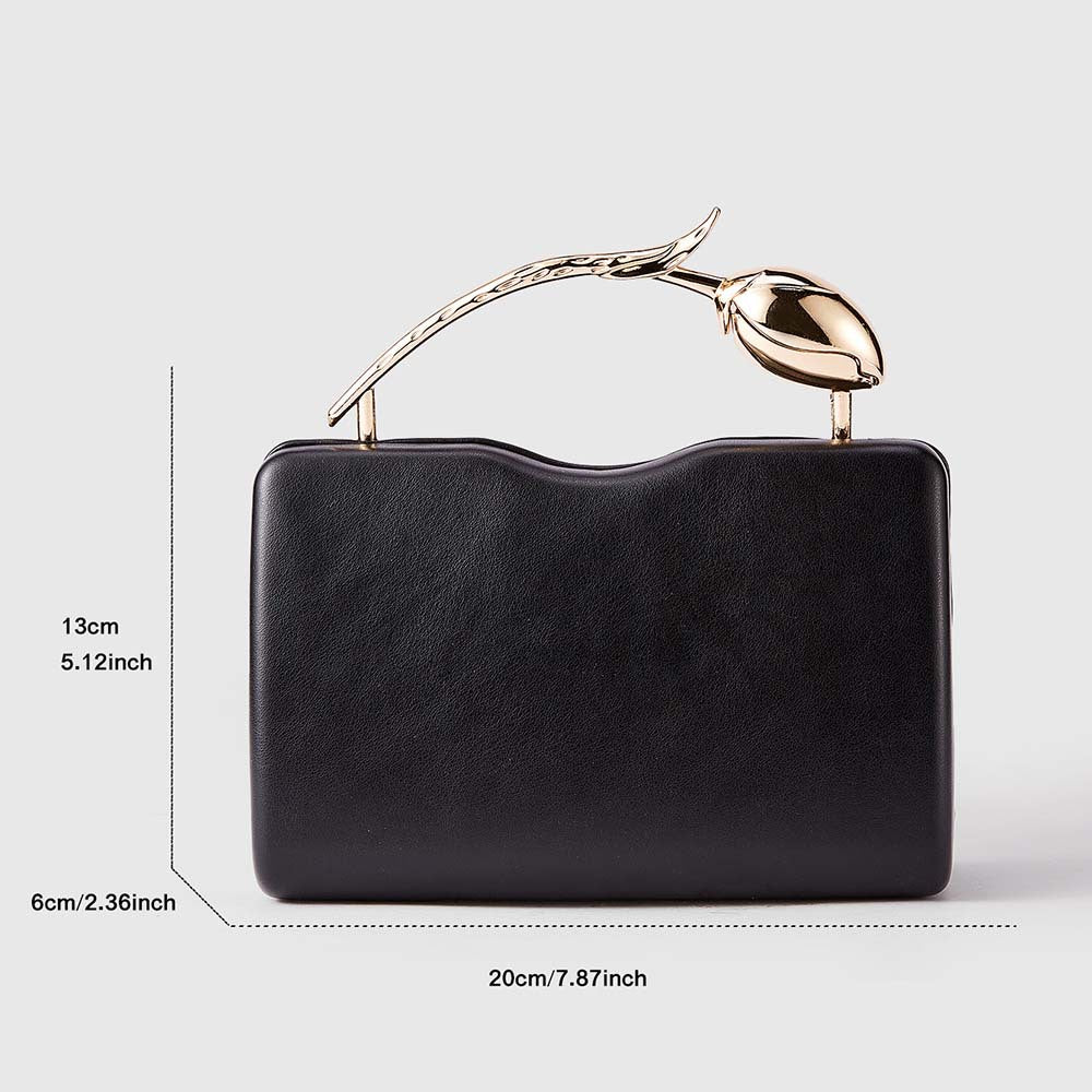 Rose-shaped Crossbody Bag